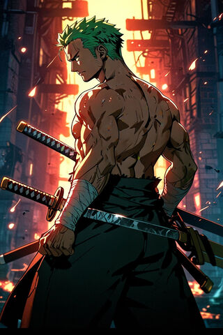 Fierce Warrior in the C..