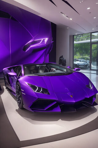 Aventador Svj Purple