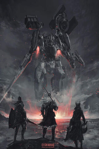 Epic Showdown: Warriors vs. Mech ⚔️🤖