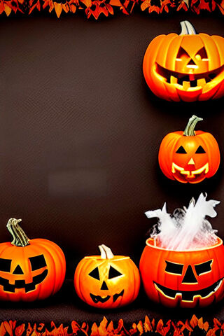 Autumn Jack-O-Lanterns
