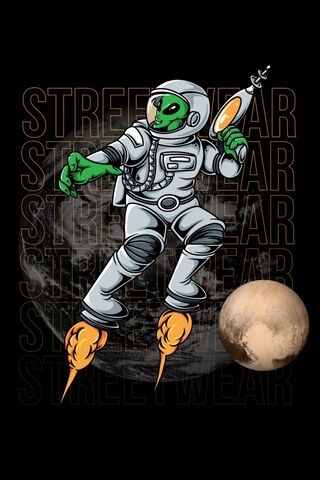 Cosmic Adventure: Alien Astronaut 🚀👽