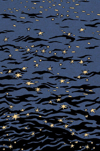 Starry Night Waves ✨🌊