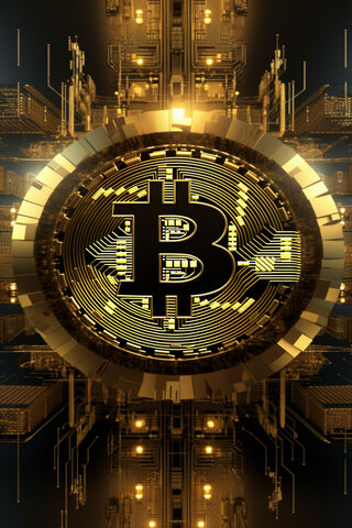 Golden Bitcoin: The Future of Currency 💰✨
