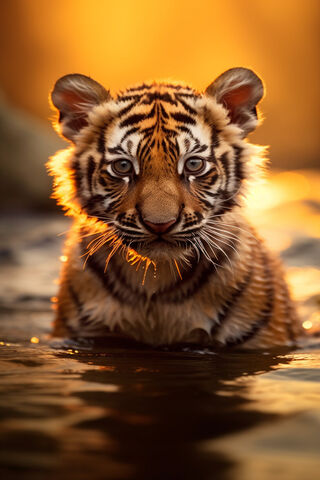 Majestic Stripes at Dusk