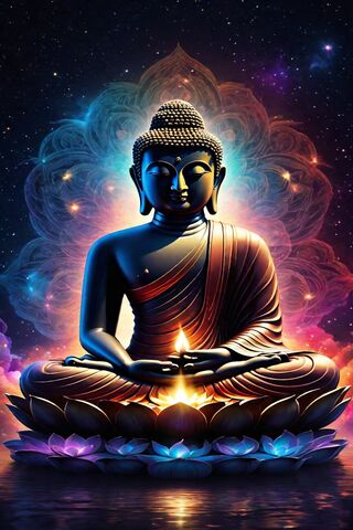 Buddha In Hewan 4k