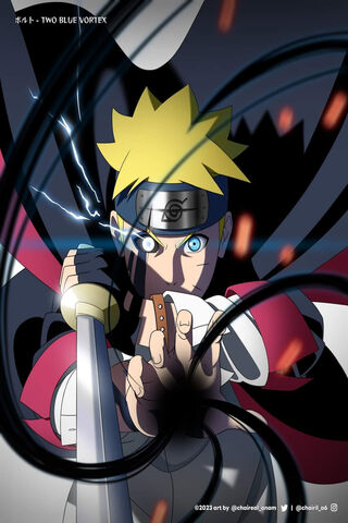 Naruto's Epic Standoff ⚔️✨