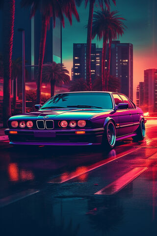 Retro Elegance: The BMW..