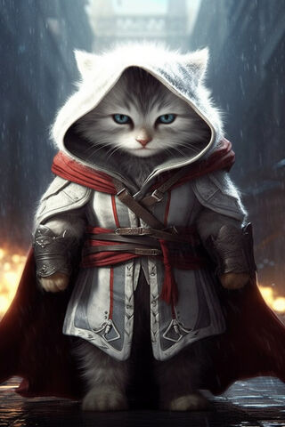 Feline Assassin 🐾🗡️