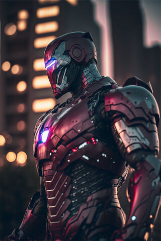 Cyberpunk Ironman Suit