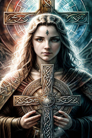 Enigmatic Guardian of the Cross ✨