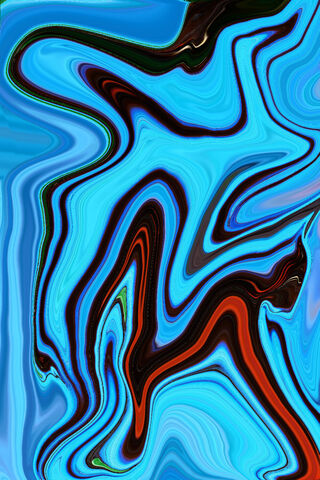 Swirling Waves of Color..
