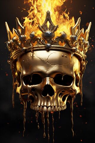 Crowned in Flames 🔥👑💀