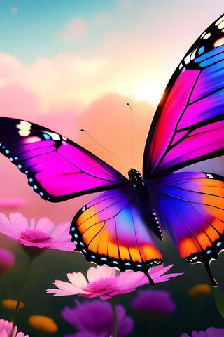 Vibrant Butterfly Bliss..