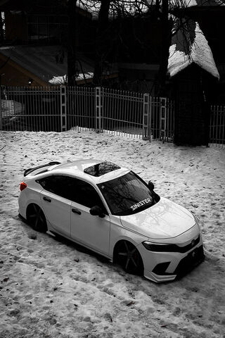 Sleek Winter Ride ❄️🚗