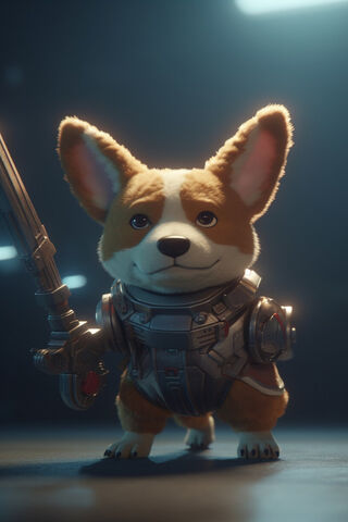 Corgi Cartoon