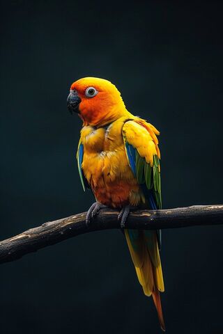 Vibrant Sun Conure 🌞🦜