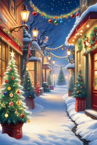 Christmas Backyard