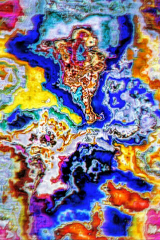 Vibrant Whirl of Colors