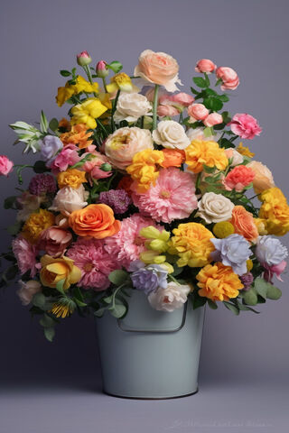 Vibrant Floral Delight 🌸🌼