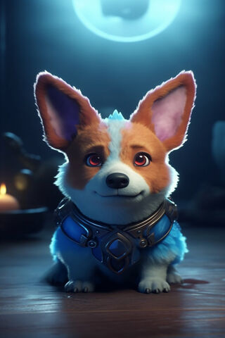 Adorable Corgi Companio..