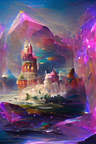 Enchanted Crystal Castl..