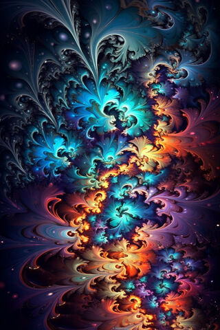 Cosmic Fractal Dreams 🌌✨
