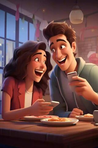 Fun Moments Over Pizza ..