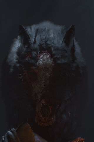 Mysterious Beast of Shadows 🐺🌑