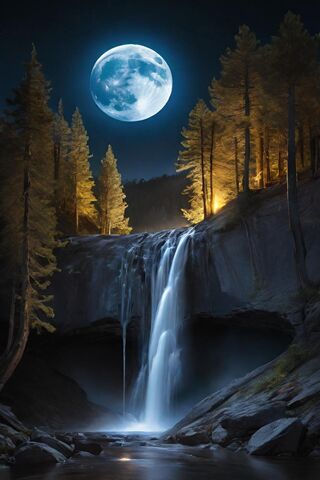 Enchanted Moonlit Water..