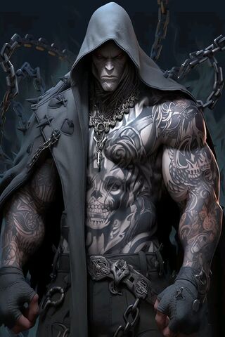 Dark Warrior Unleashed ⚔️💀