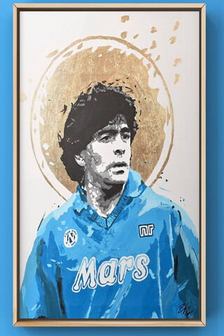 Iconic Tribute to a Football Legend ⚽✨