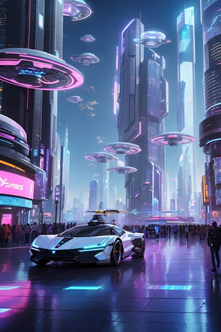 Futuristic Cityscape 🚀✨