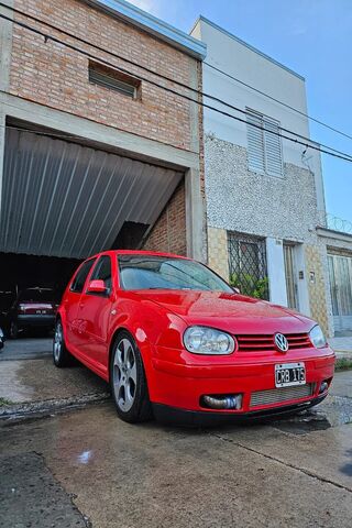 Classic Red Volkswagen ..