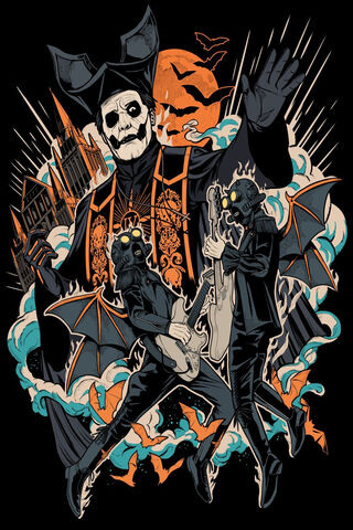 Spooky Rock Vibes 🎸👻