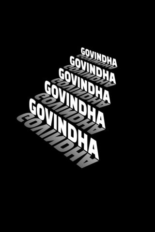 Dynamic Typography: Govindha 🎨✨