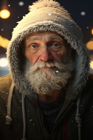 Grandpa Like Santa