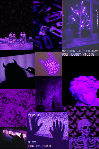 Grunge Purple Aestheti