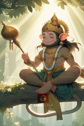 Divine Serenity: Hanuma..