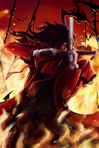 Dark Hero in Flames 🔥🦇