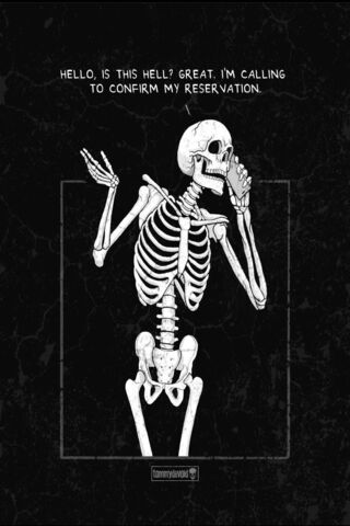 Skeletal Reservations 📞💀