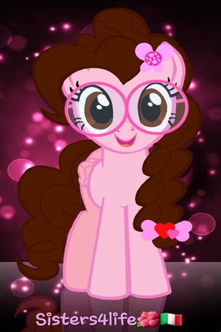 Adorable Pink Pony with Big Glasses 🌸✨
