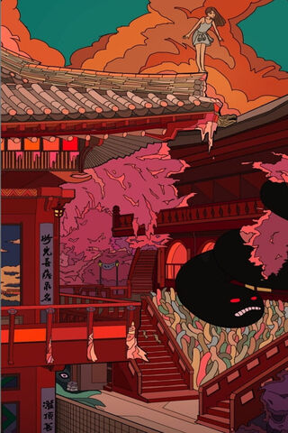 Enchanted Shadows 🌸🏯