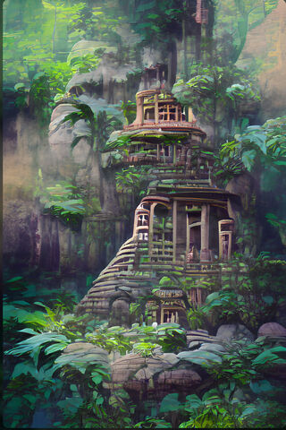 Enchanted Jungle Ruins ..
