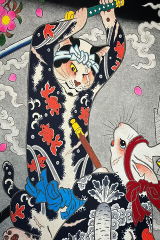 Epic Showdown: Cat Samu..