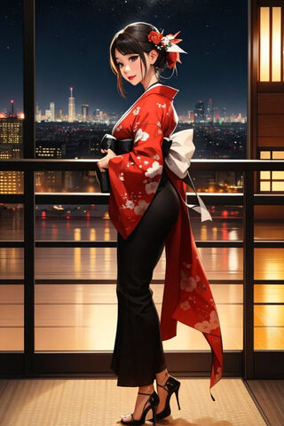 Elegant Evening in Tokyo 🌆✨
