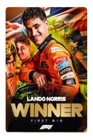 Lando Norris Winner
