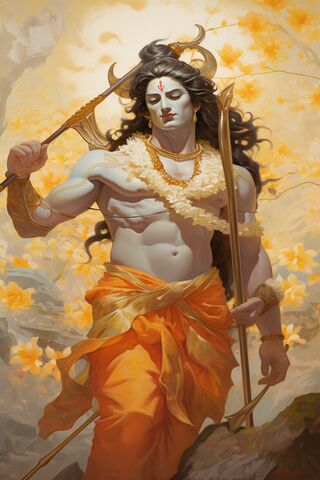 Divine Warrior: Lord Rama 🌟
