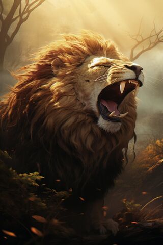 Roaring Majesty 🦁✨