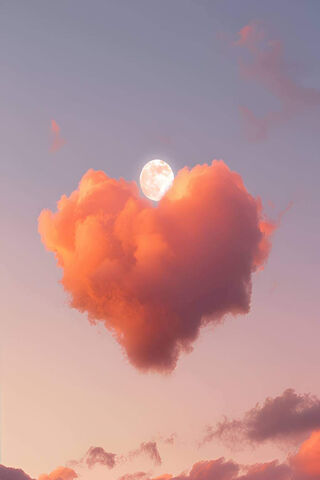 Heartfelt Moonrise 🌙❤️