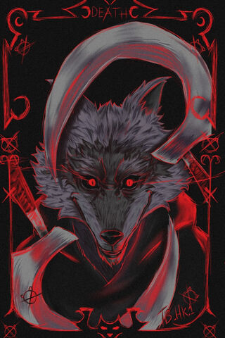 The Grim Wolf of Death 🐺⚔️